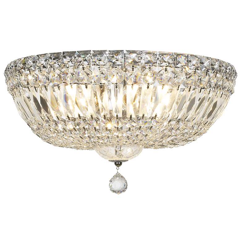 Image 2 James R. Moder Crystal 14 inch Wide Ceiling Light Fixture