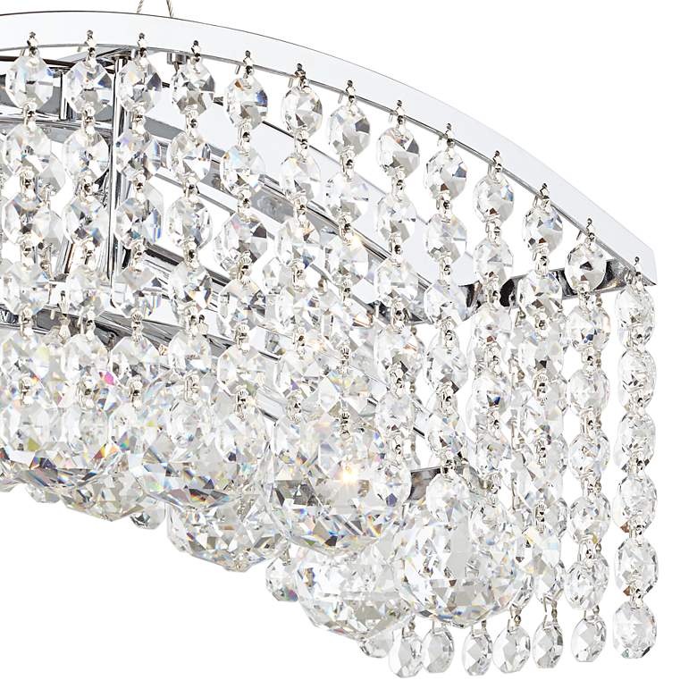 Image 7 James R. Moder Crystal Wave 36 inch Contemporary Chandelier more views