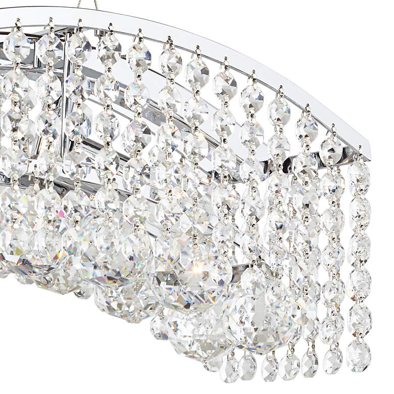 Image 7 James R. Moder Crystal Wave 36" Contemporary Chandelier more views