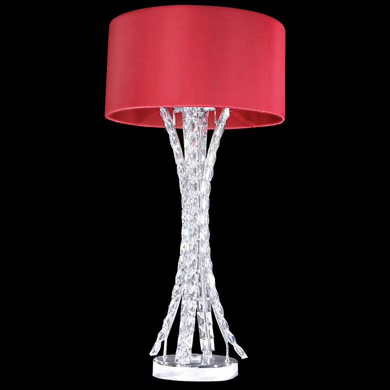 Image 1 James R. Moder Eclipse Fashion Clear Crystal Table Lamp