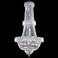 James R. Moder Empire 28" Wide Silver Crystal Entry Chandelier