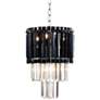 James R. Moder Europa 12" Wide Silver Mini Pendant