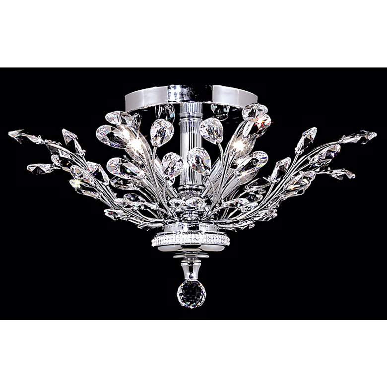 Image 1 James R. Moder Florale Collection 21" Wide Ceiling Light