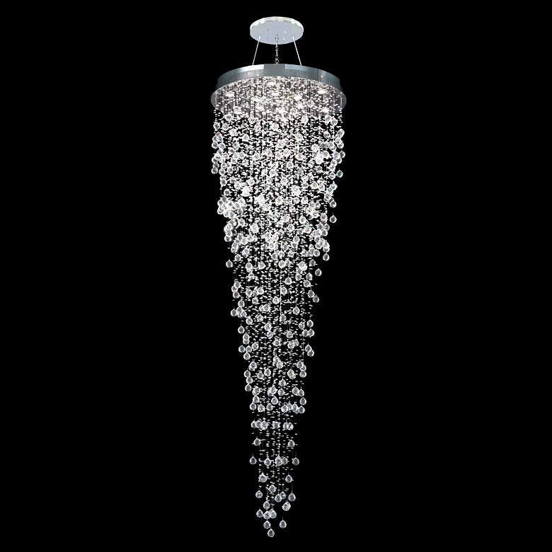 Image 1 James R. Moder Impact Crystal Rain 32" Wide Modern Chandelier