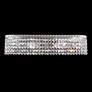 James R. Moder Imperial 20"W Silver and Crystal Bath Light