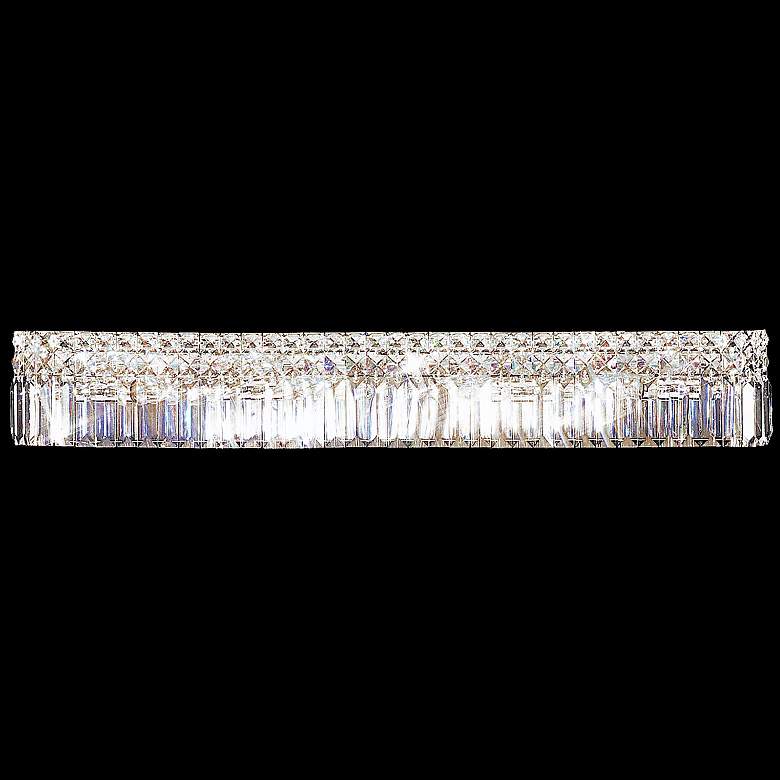 Image 1 James R. Moder Prestige 32" Wide Modern Crystal Bathroom Wall Light