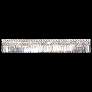 James R. Moder Prestige 32" Wide Modern Crystal Bathroom Wall Light
