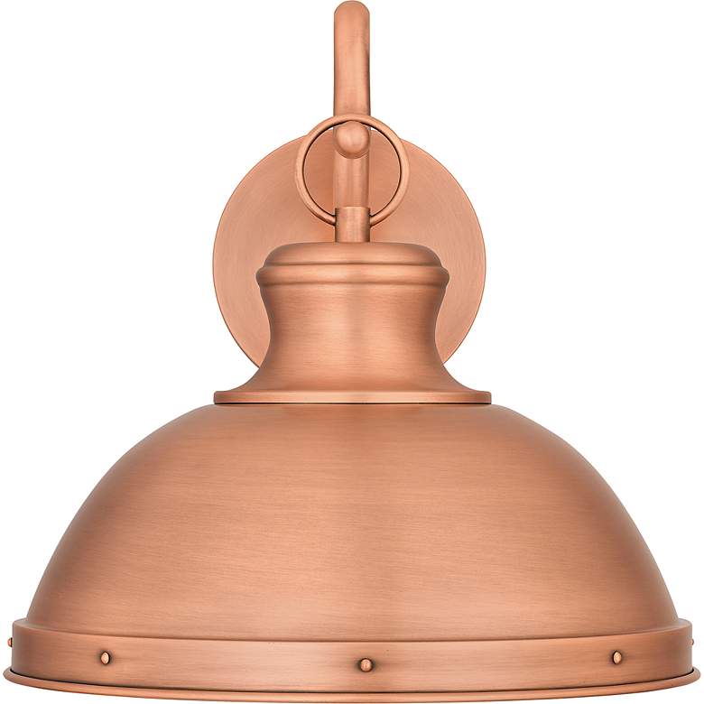 Image 3 Jameson 11 3/4" High Aged Copper Outdoor Wall Light more views