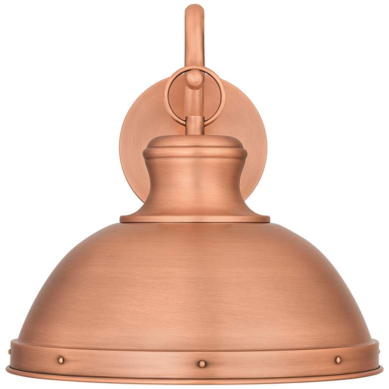 Image 4 Jameson 11 3/4 inch High Aged Copper Outdoor Wall Light more views