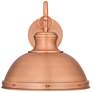 Jameson 11 3/4" High Aged Copper Outdoor Wall Light
