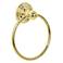 Jamestown Collection 6" Diameter Towel Ring Polished Brass