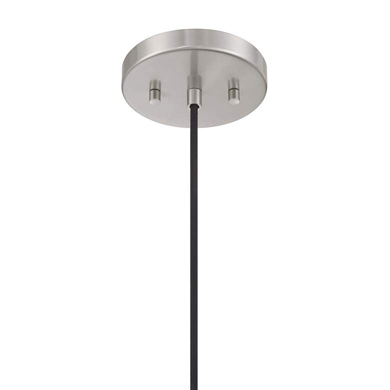 Image 5 Jamie 12 3/4" Wide Brushed Nickel Pendant Light more views