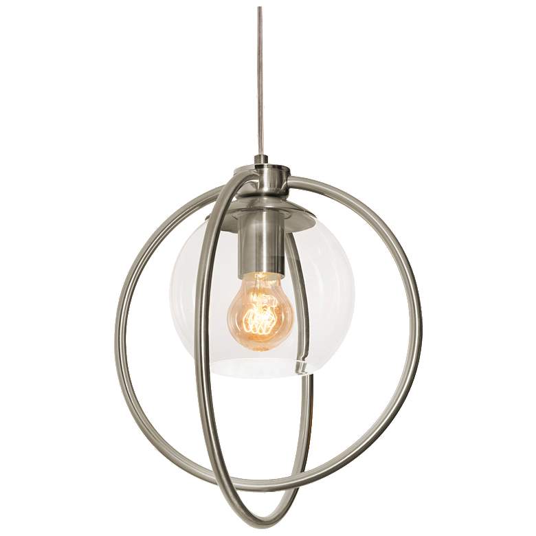 Image 1 Jamie 12" Pendant - Satin Nickel