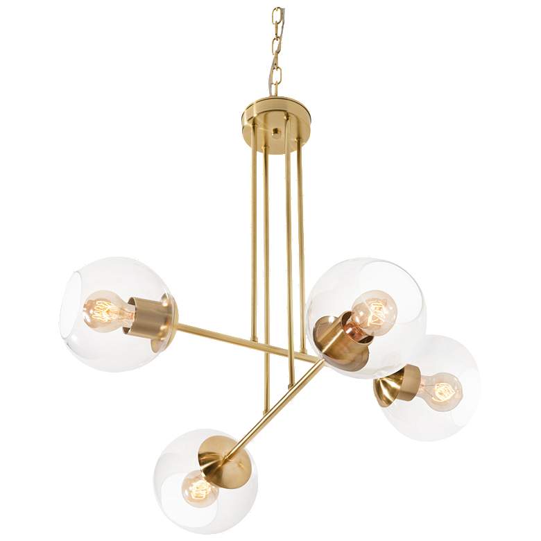 Image 1 Jamie 25" Pendant - Satin Brass