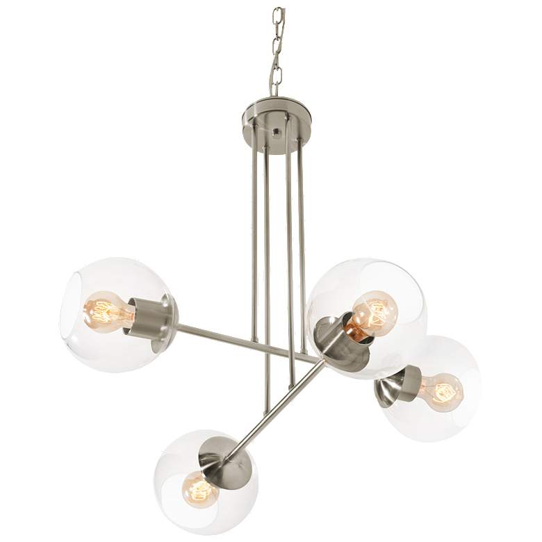 Image 1 Jamie 25" Pendant - Satin Nickel