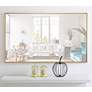 6_Jamie Brass 24" x 40" Rectangular Vanity Wall Mirror more views