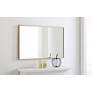 Jamie Brass 24" x 40" Rectangular Vanity Wall Mirror in scene