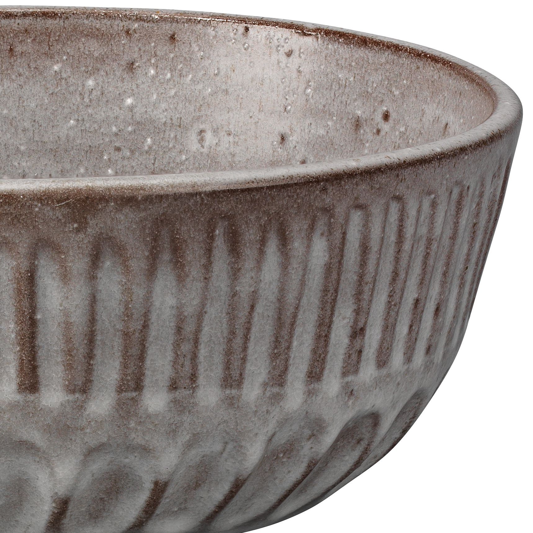 gray ceramic bowl