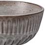 Jamie Young 10" Wide Cradle Ash Gray Ceramic Bowl in scene