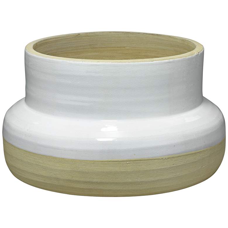 Image 1 Jamie Young 14 inch Wide Sundial Ceramic Vase
