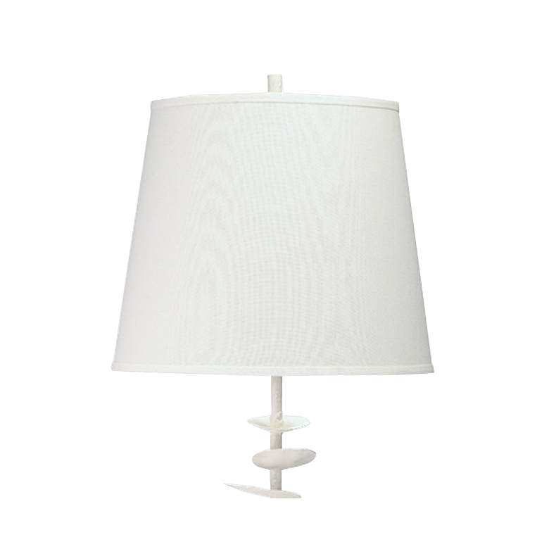 Image 3 Jamie Young 69 inch High Modern Coastal White Petals Floor Lamp more views