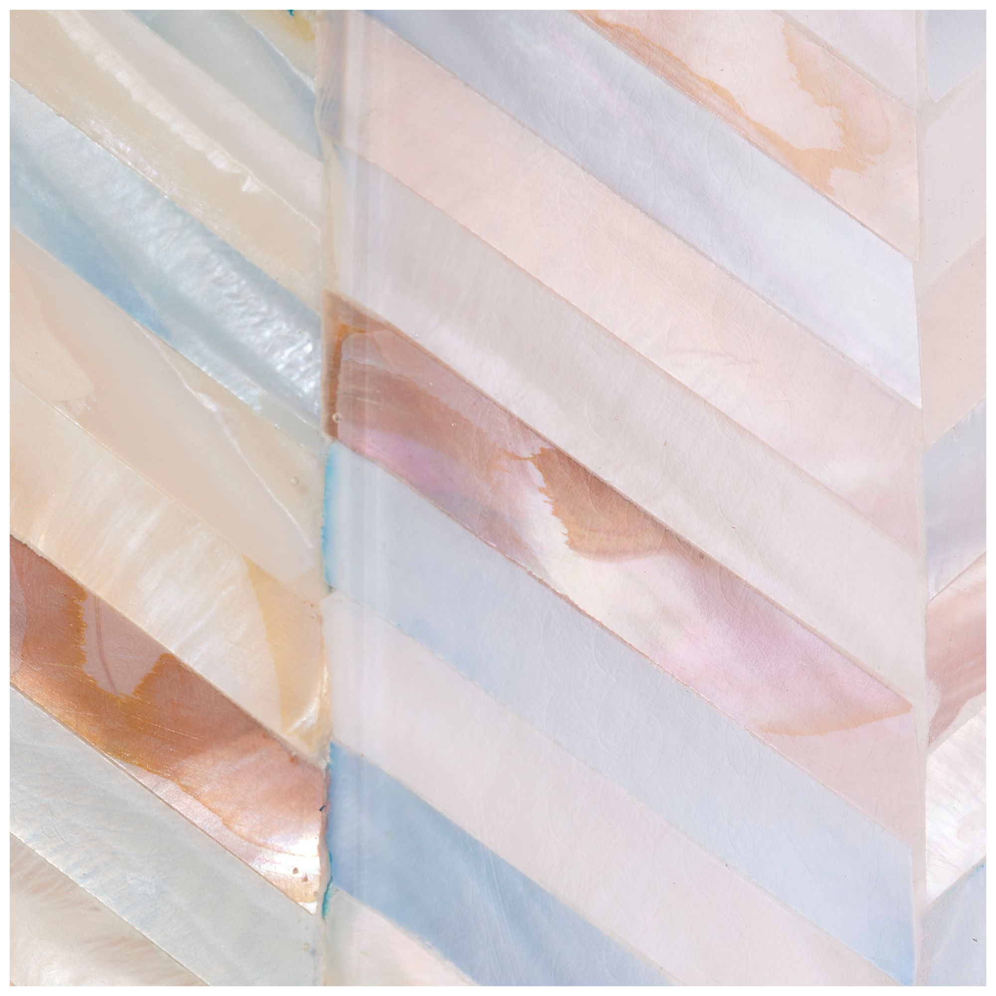 Image 4 Jamie Young Academy Mother of Pearl 34.5" x 30" Hexagon Wall Mirror more views