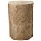 Jamie Young Agave 12" Wide Natural Wood Side Table