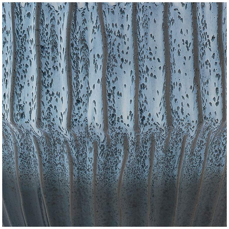 Image 5 Jamie Young Algae Blue Ceramic Indoor/Outdoor Side Table more views