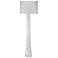 Jamie Young All-White Stacked Animal Horn Floor Lamp