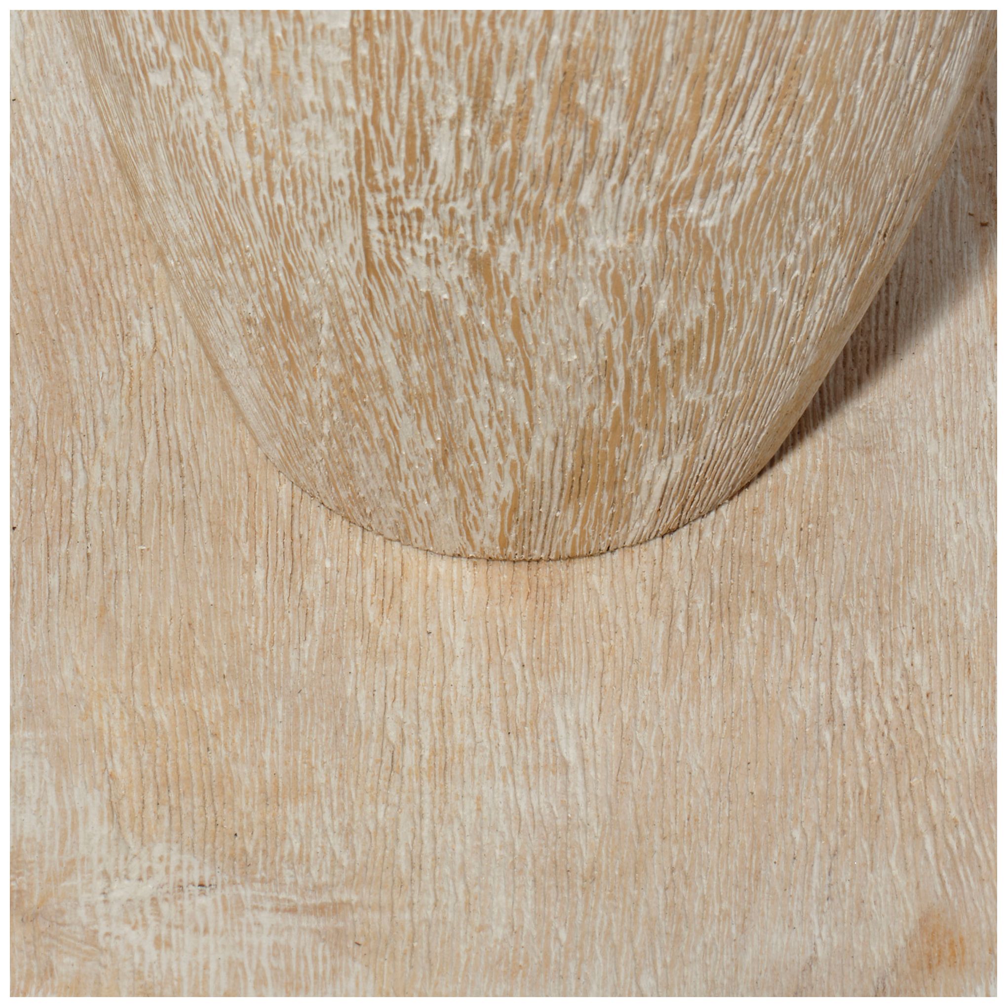 Image 4 Jamie Young Almond Wood Floor Lamp 64" in Off-White more views