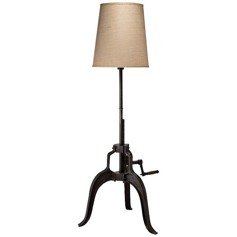 Image 1 Jamie Young Americana Crank Adjustable Height Floor Lamp