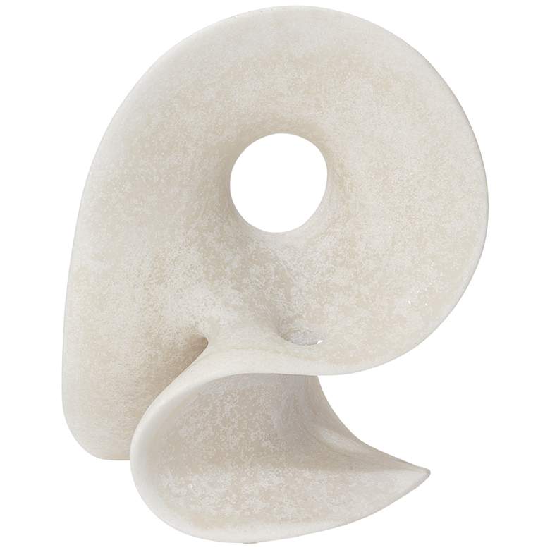Image 1 Jamie Young Amorphous 10"H Off-White Decorative Table Object