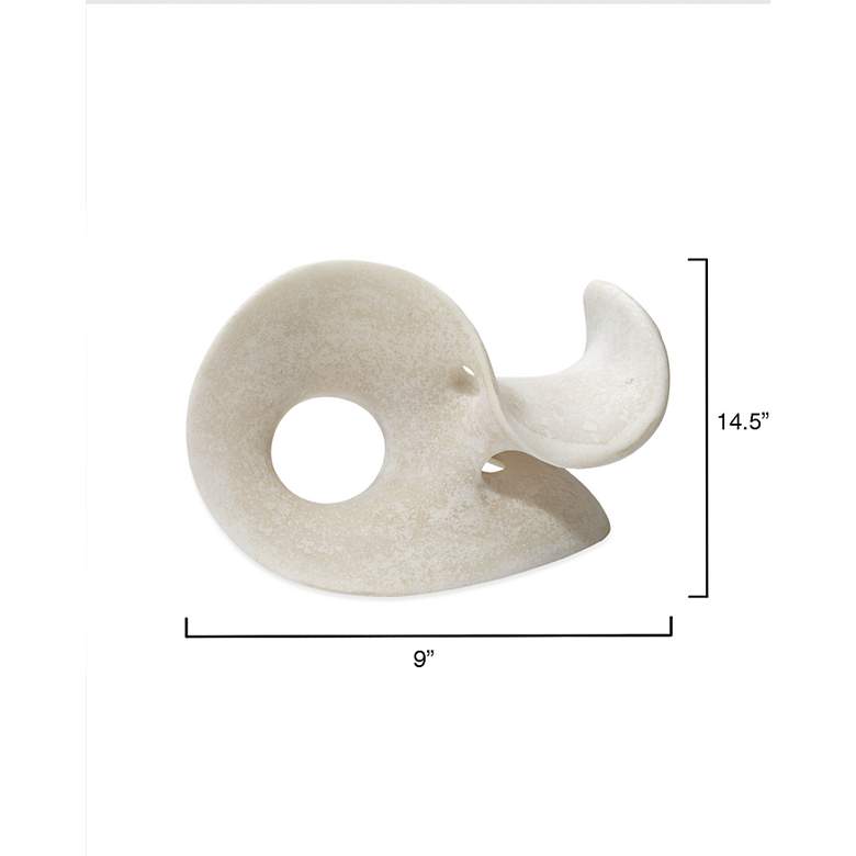 Image 3 Jamie Young Amorphous 14 1/2" High Off-White Table Object more views