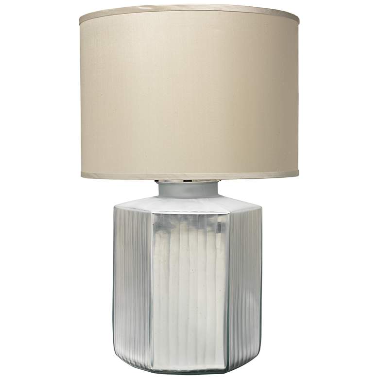 Image 1 Jamie Young Anderson Silver Frosted Glass Table Lamp