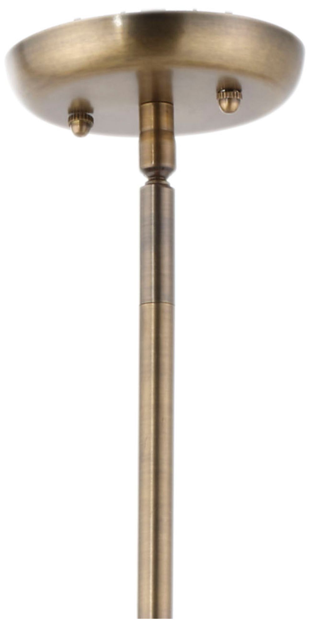 Jamie Young Anguilla 3-Light Wood Beaded Chandelier 65.5" in Blue