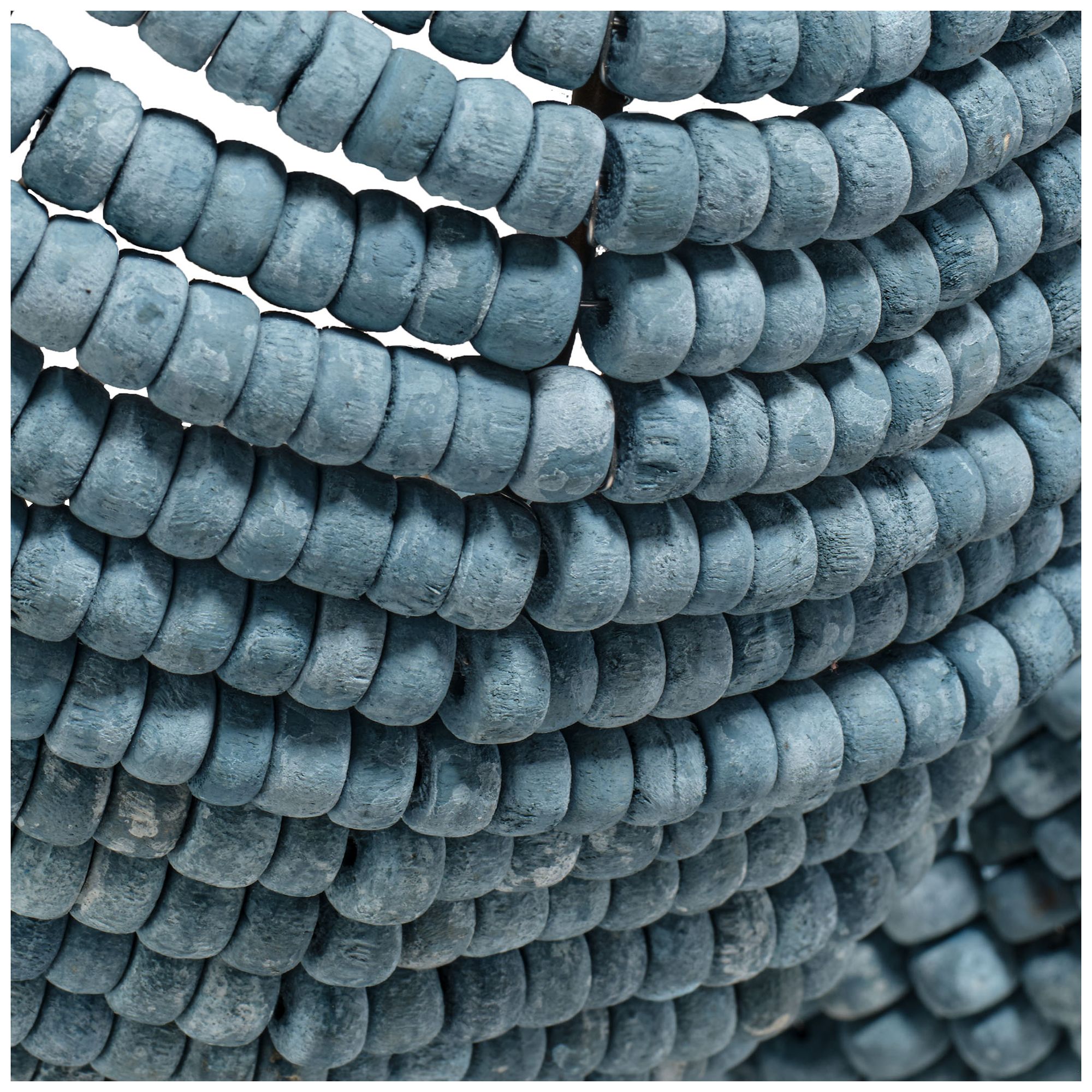 Image 4 Jamie Young Anguilla Semi-Flush Mount 15.5" in Blue more views