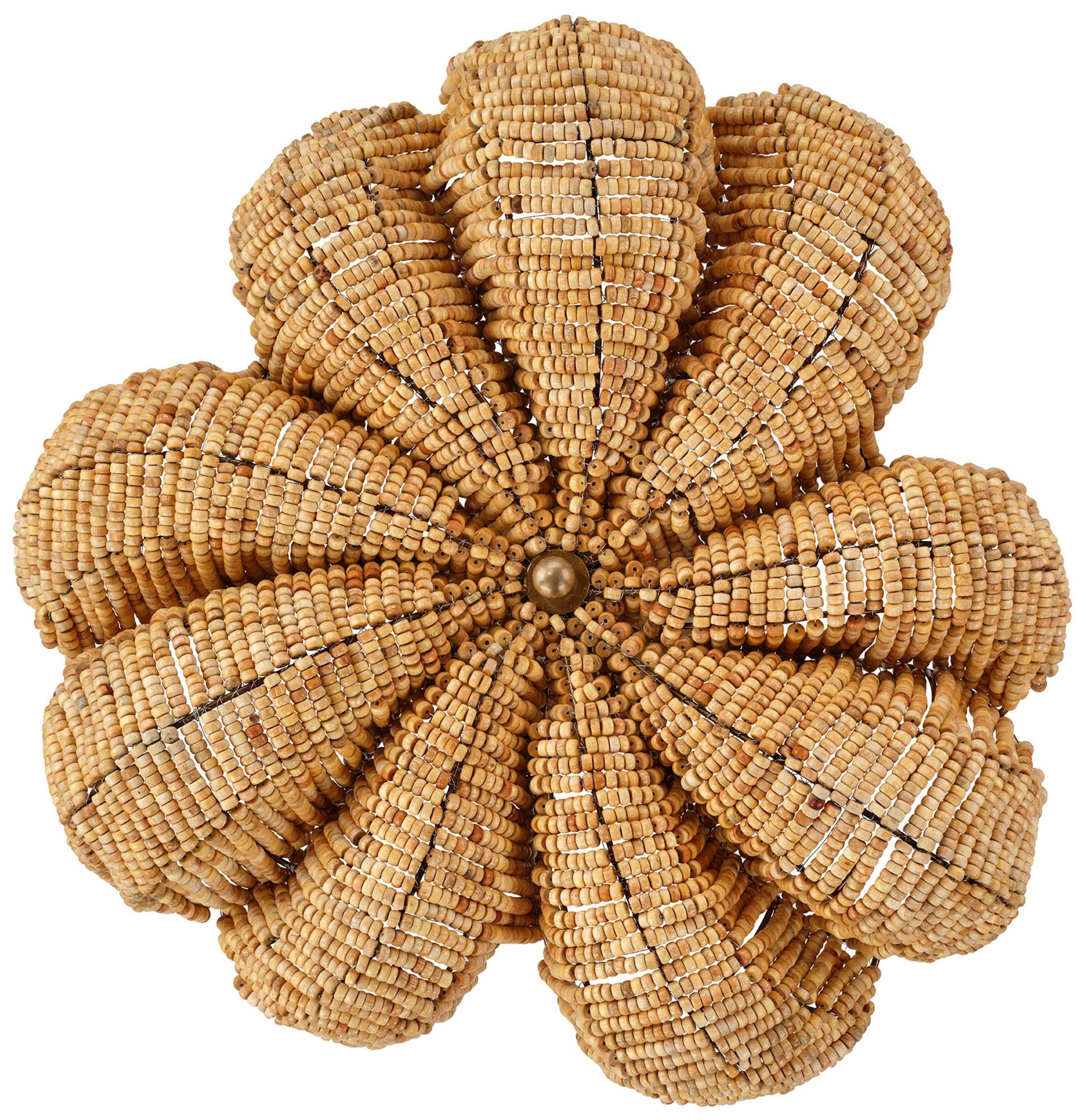 Image 6 Jamie Young Anguilla Semi-Flush Mount 15.5" in Natural more views