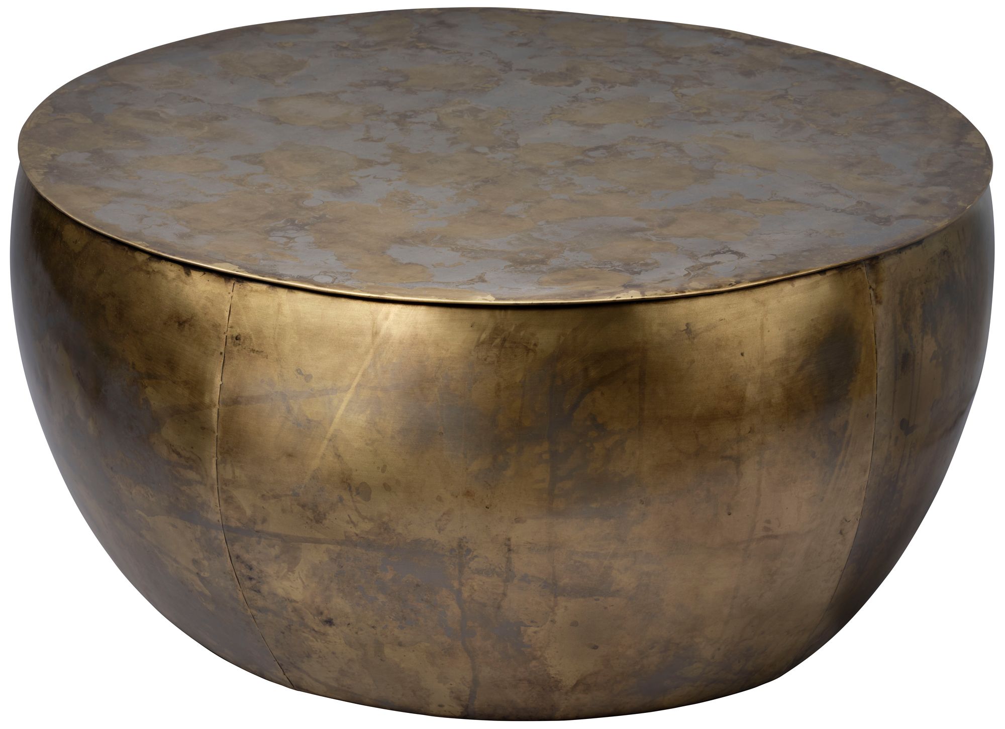 Image 2 Jamie Young Aphrodite Iron Coffee Table 17" in Gold
