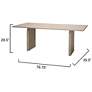 3_Jamie Young Arc Mango Wood Dining Table more views