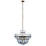 7_Jamie Young Arcade 10-Light Blown Glass Chandelier, Blue more views