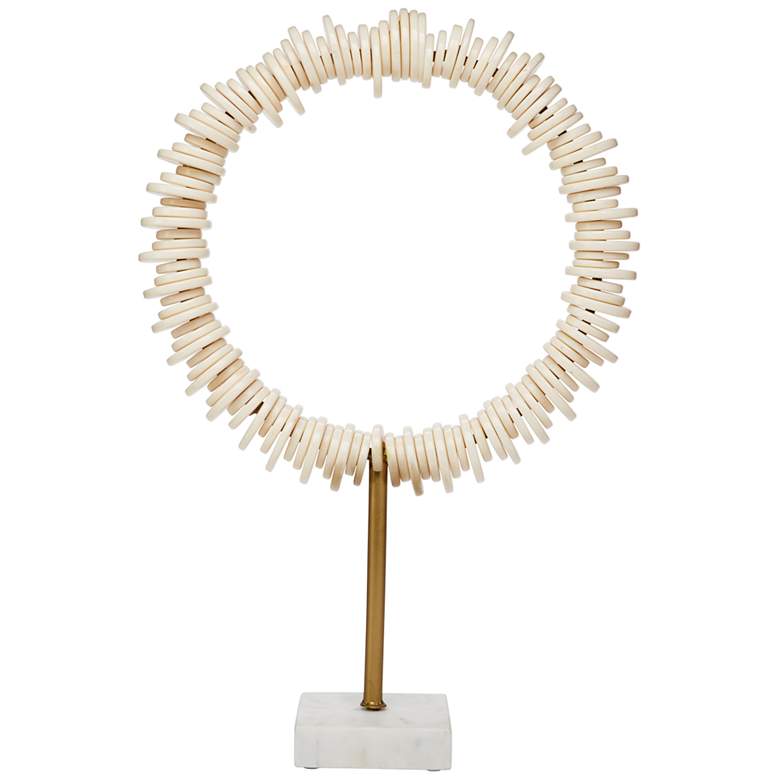 Image 4 Jamie Young Arena Ring Cream Sculptures Set of 2 more views