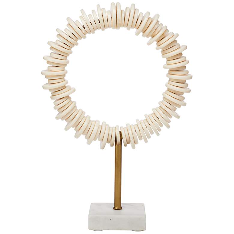 Image 5 Jamie Young Arena Ring Cream Sculptures Set of 2 more views