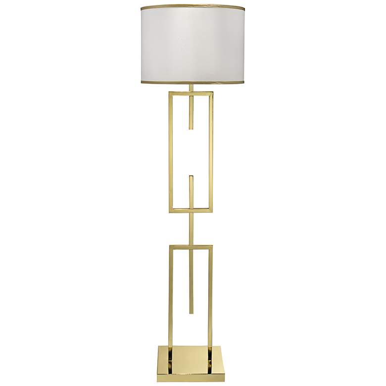 Image 1 Jamie Young Arma Polished Brass Metal Floor Lamp