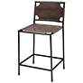 1_Jamie Young Asher Leather 24" Counter Stool in Brown