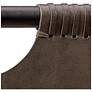 4_Jamie Young Asher Leather Dining Chair in Brown more views