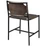 6_Jamie Young Asher Leather Dining Chair in Brown more views