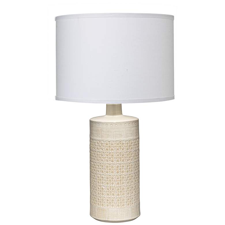 Image 1 Jamie Young Astral White Ceramic Table Lamp