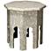Jamie Young Atlas Mother-of-Pearl Mosaic Side Table
