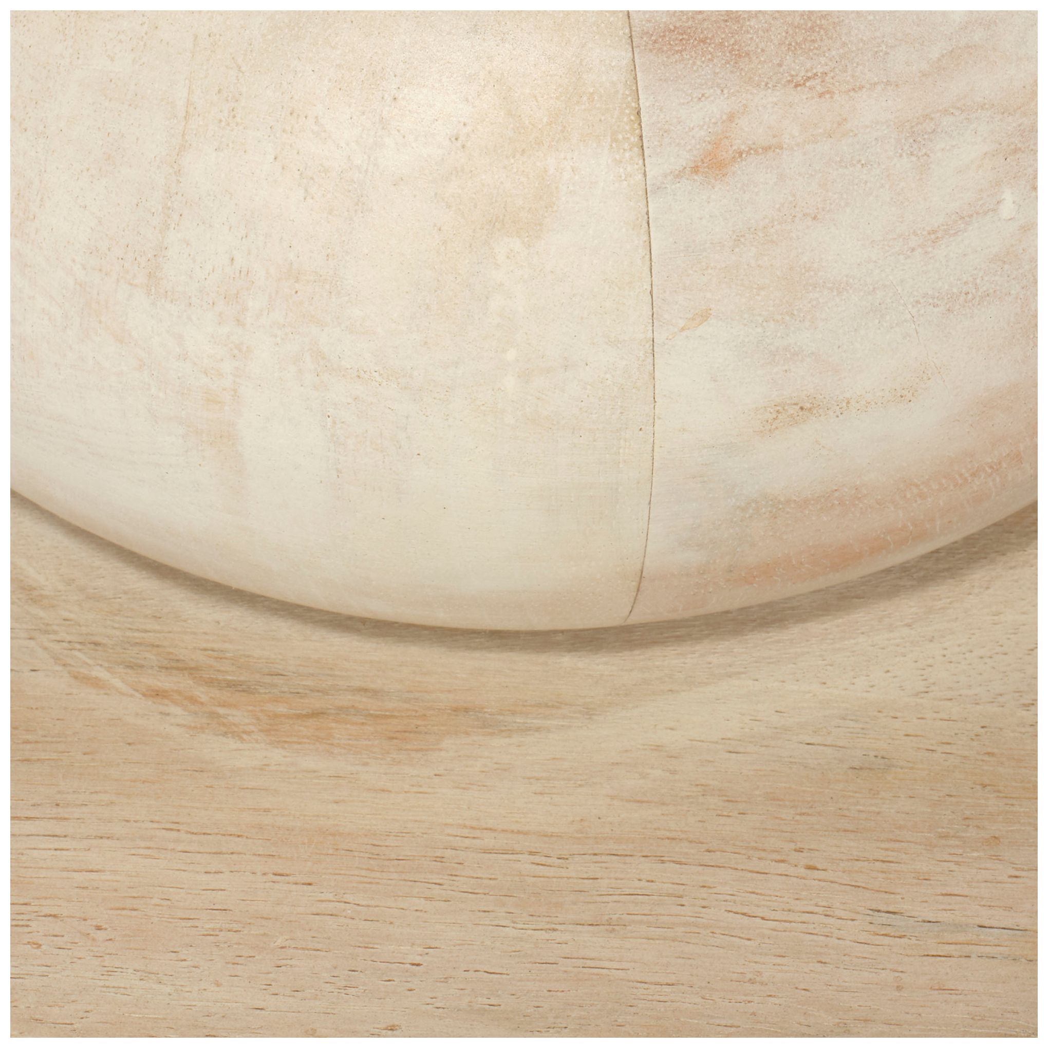 Image 3 Jamie Young Augustine Wood Floor Lamp 68" in Off-White more views