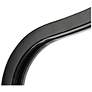 4_Jamie Young Aurora Wavy Iron Wall Mirror, Black more views